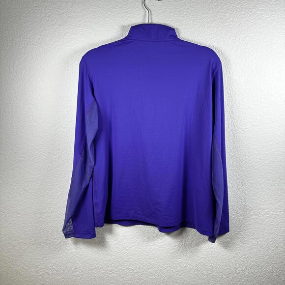 Woman long sleeve, front zippered cool blast shirt/jacket with mesh vents - Picture 8 of 8